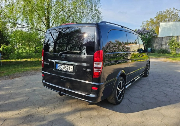 Mercedes-Benz Viano cena 75999 przebieg: 210754, rok produkcji 2010 z Gostyń małe 742